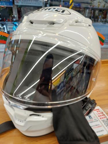 使用心得]SHOEI Z-8 L.WHITE 白素色全罩安全帽【總代理公司貨】